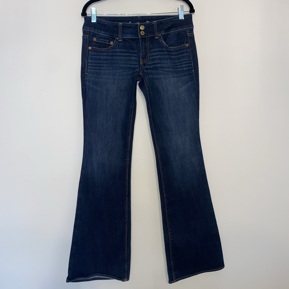 Women's Dark Wash Bootcut Jeans - Classic Fit